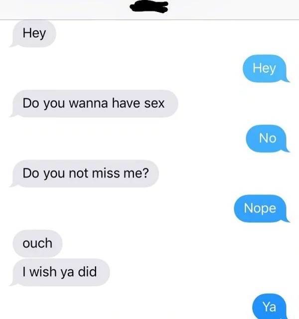 Texting Exes Is Usually A Poor Idea