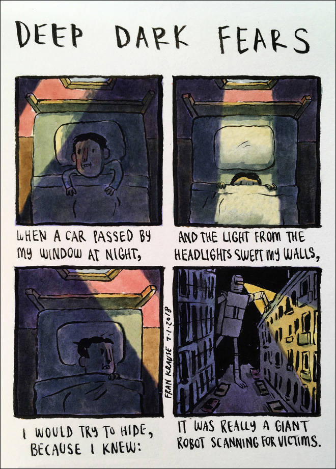 Artist Illustrates The Creepiest And Darkest Fears People Have Artist Illustrates The Creepiest And Darkest Fears People Have