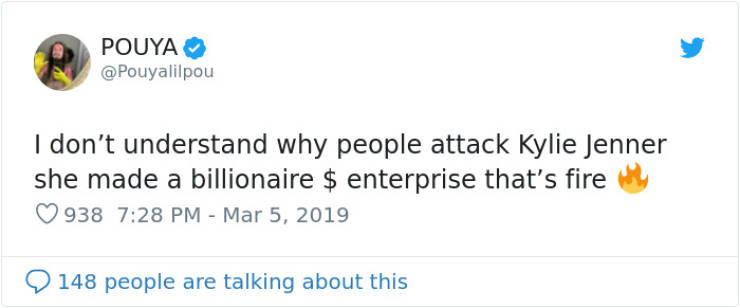 Internet Reacts To Kylie Jenner Being Called The Youngest “Self-Made” Billionaire