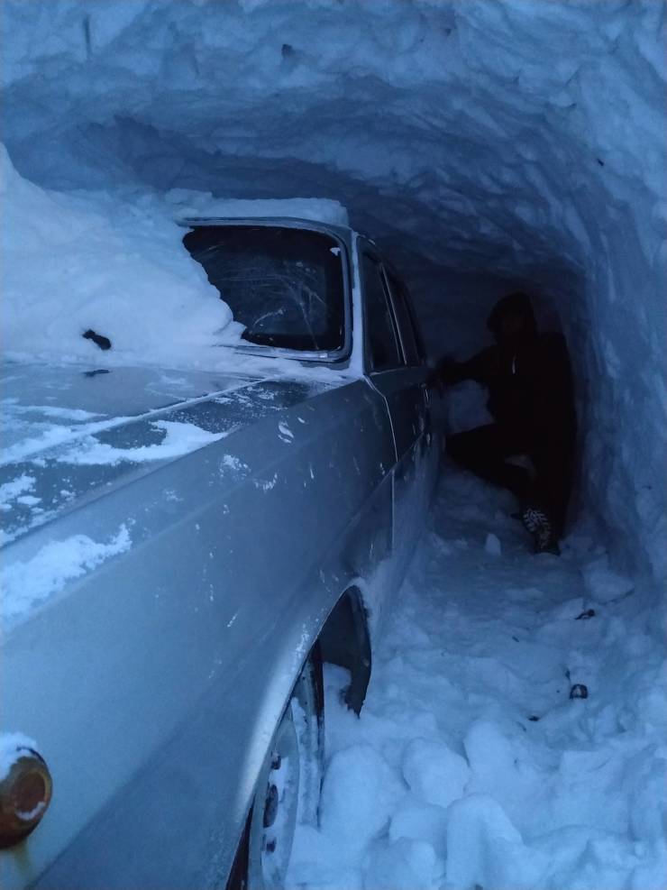 In Norilsk, Russia, Snow Caves Are A Necessity