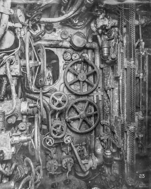 Take A Look Inside An Old German Submarine