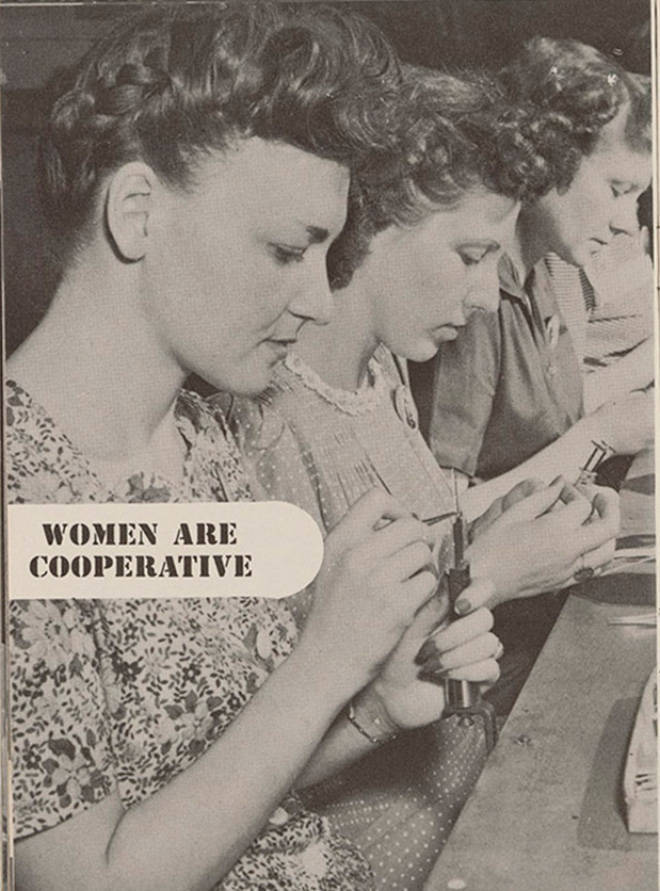 “Women Are Teachable” (1940’s Edition)