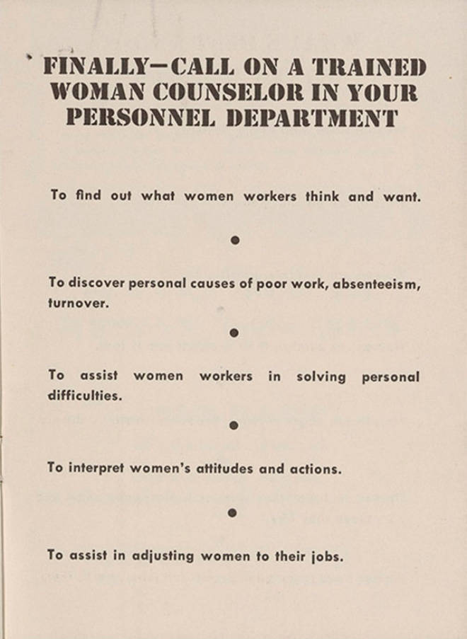 “Women Are Teachable” (1940’s Edition)