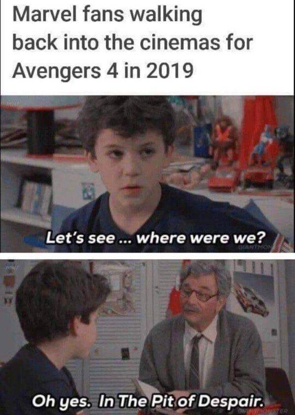 Avengers Memes Are Getting Close To The Endgame