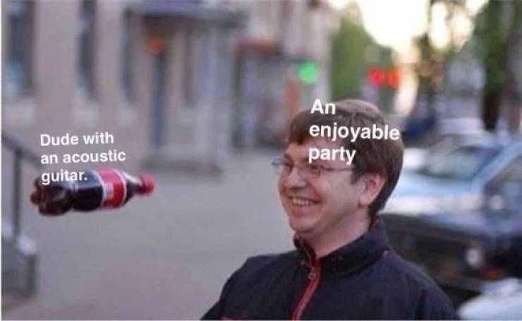 Is There Anyone Who Knows How To Act At A Party?