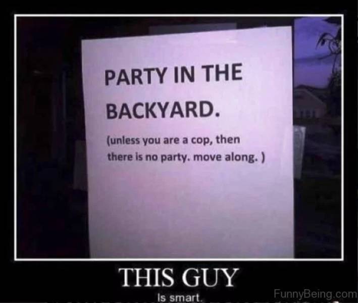 Is There Anyone Who Knows How To Act At A Party?