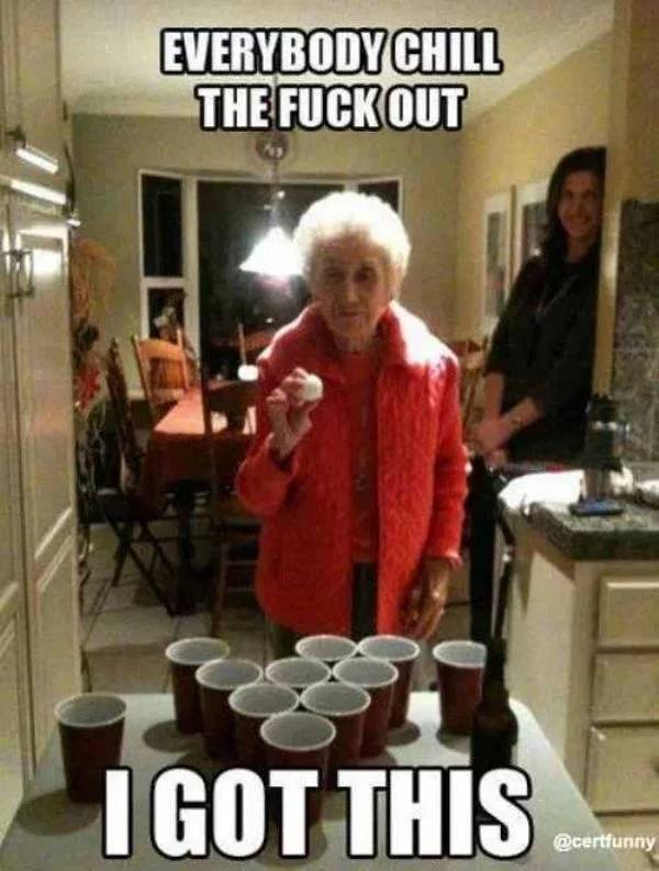 Is There Anyone Who Knows How To Act At A Party?