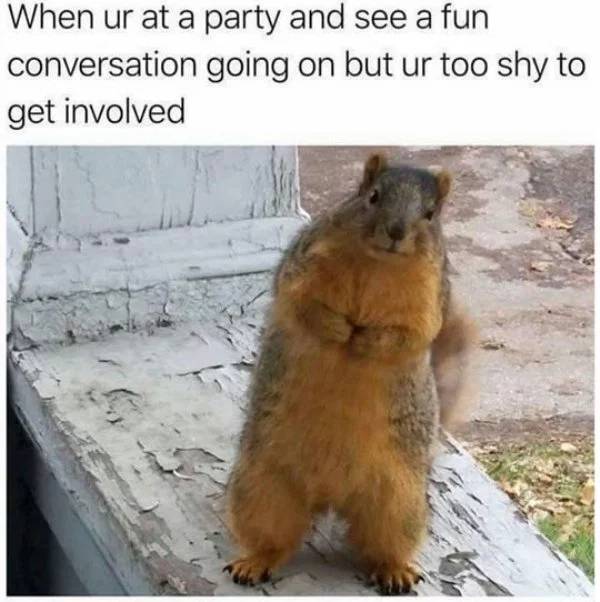 Is There Anyone Who Knows How To Act At A Party?