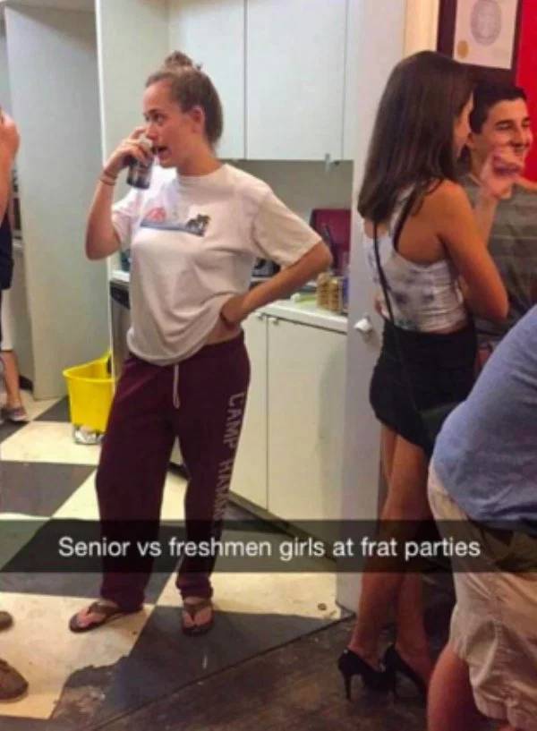 Is There Anyone Who Knows How To Act At A Party?