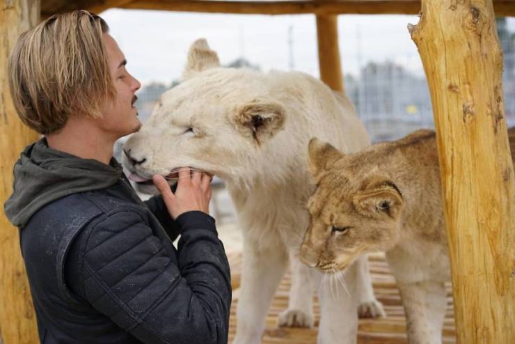 Swiss Man Gets Rid Of Everything He Had And Moves To Africa To Help Animals