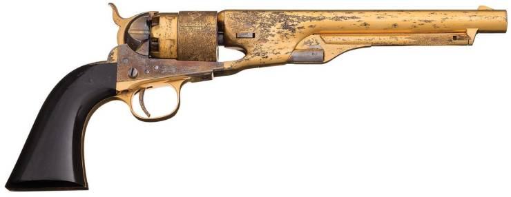 Model 1860 Colt Revolvers Which Were Used In Armies
