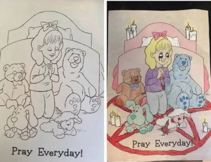 Something Is Very Wrong With These Coloring Books (30 pics) - Izismile.com