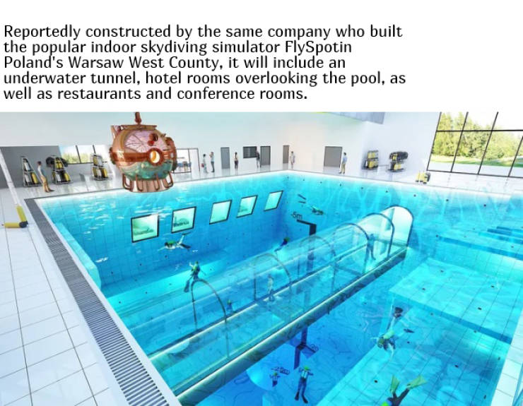 World’s Deepest Swimming Pool Doesn’t Look Very Safe