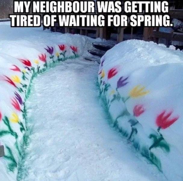 Is Spring Really Here? (27 pics)