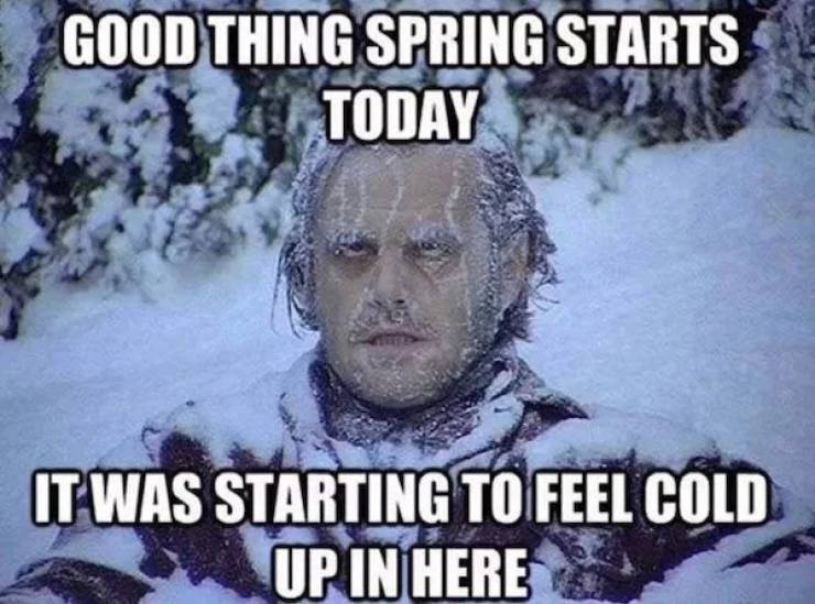 Is Spring Really Here?