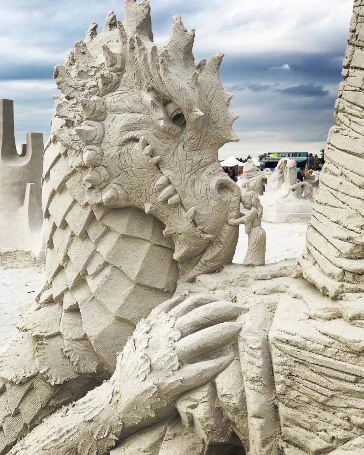 These Fantastic Sand Sculptures Are Every Child’s Dream