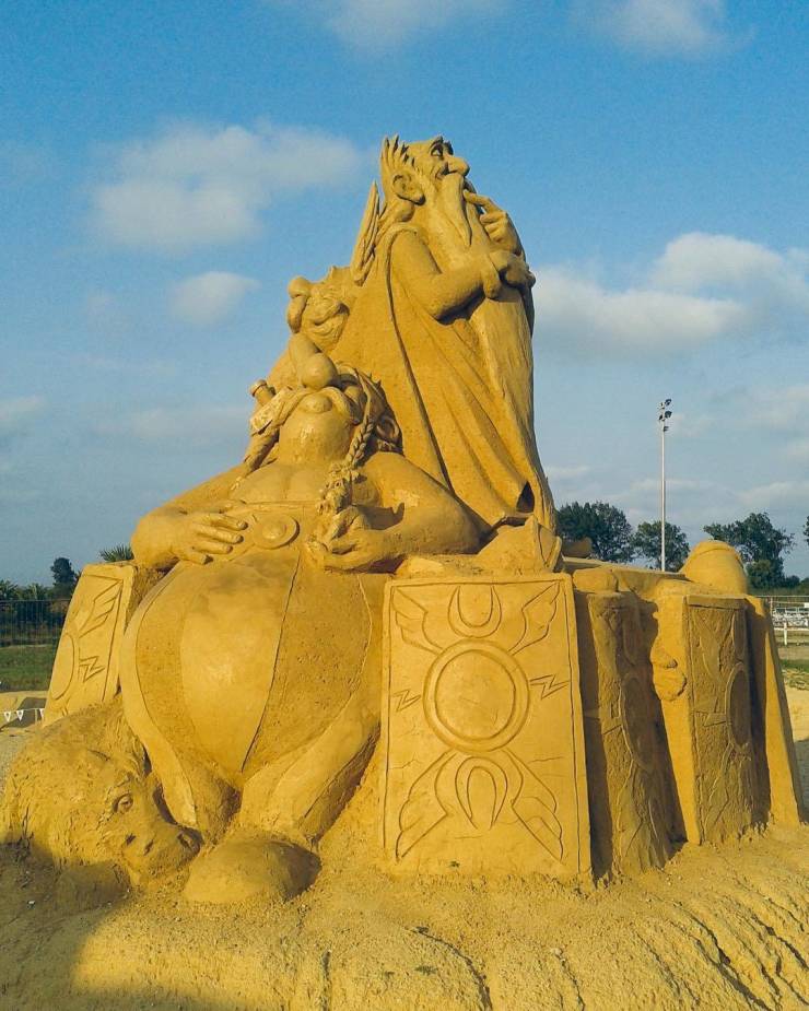 These Fantastic Sand Sculptures Are Every Child’s Dream