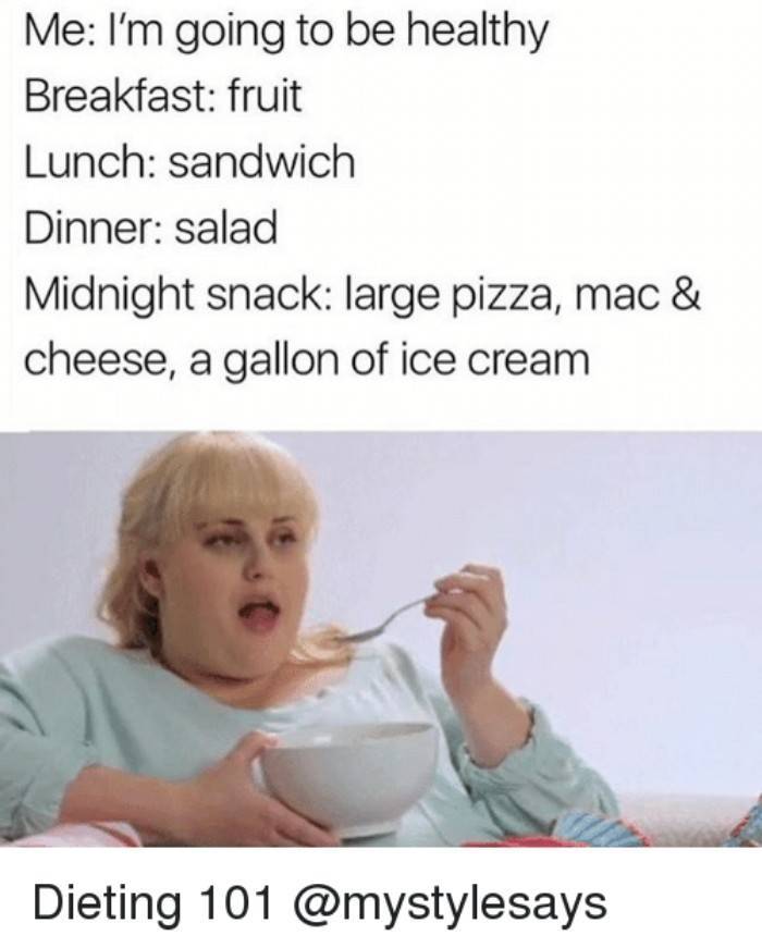 Try To Lose Weight With The Help Of These Memes