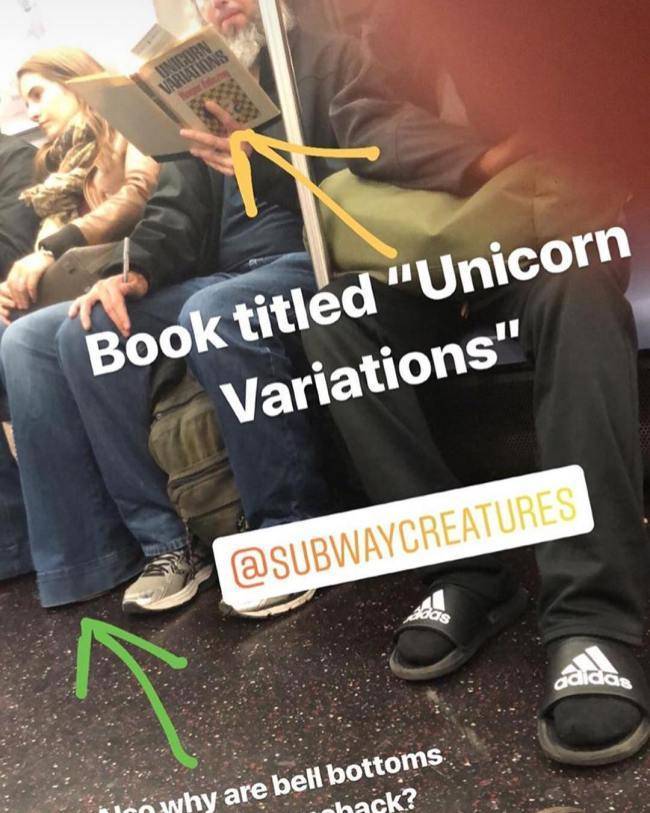 People On The Subway Have Quite An Exquisite Taste In Literature