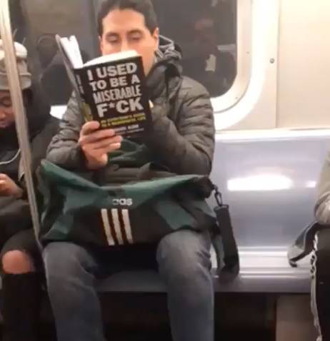 People On The Subway Have Quite An Exquisite Taste In Literature