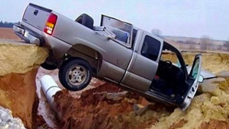 Big Cars Are Made For Epic Fails