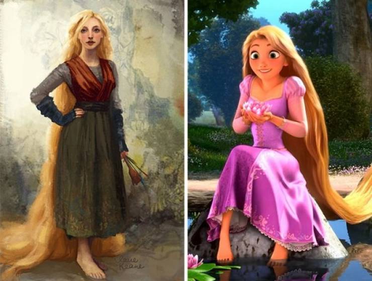 Original Disney Character Sketches Looked Very Different