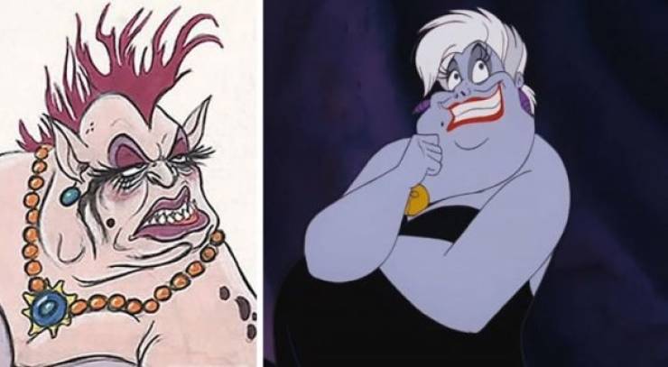 Original Disney Character Sketches Looked Very Different (30 pics ...