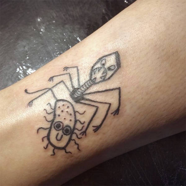 She Specializes In Horrible Tattoos