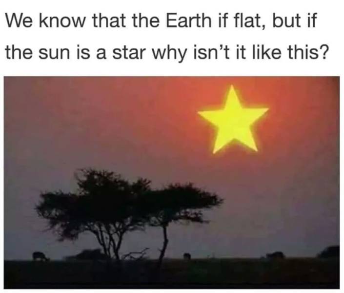 So The Earth IS Flat After All…