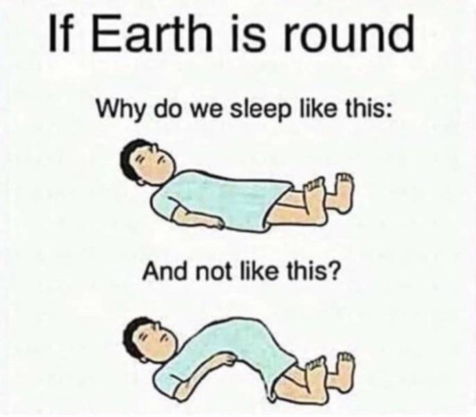 So The Earth IS Flat After All…