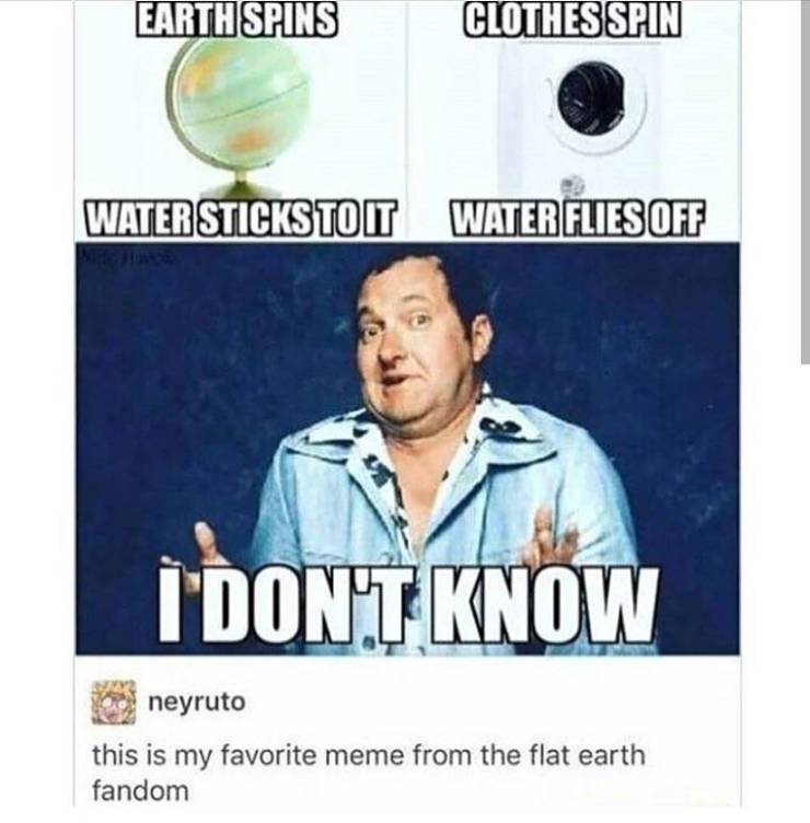 So The Earth IS Flat After All…