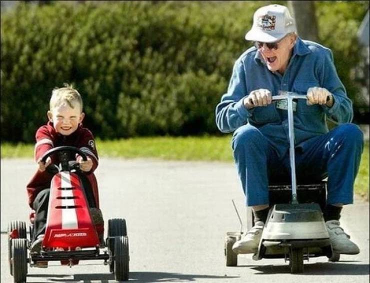 Who Said Being Old Is Boring?