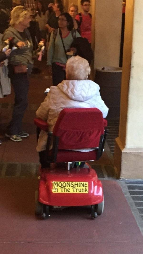 Who Said Being Old Is Boring?