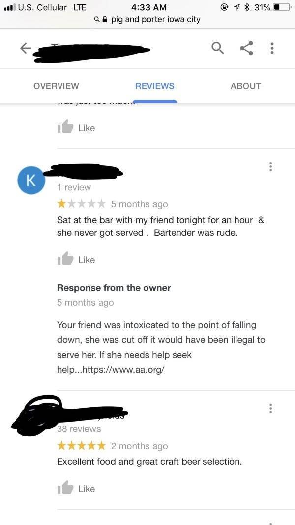 Restaurants Which Know How To Serve Justice To Internet Trolls