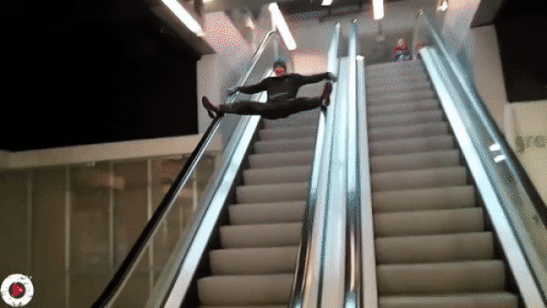 Escalators Don’t Mess Around…