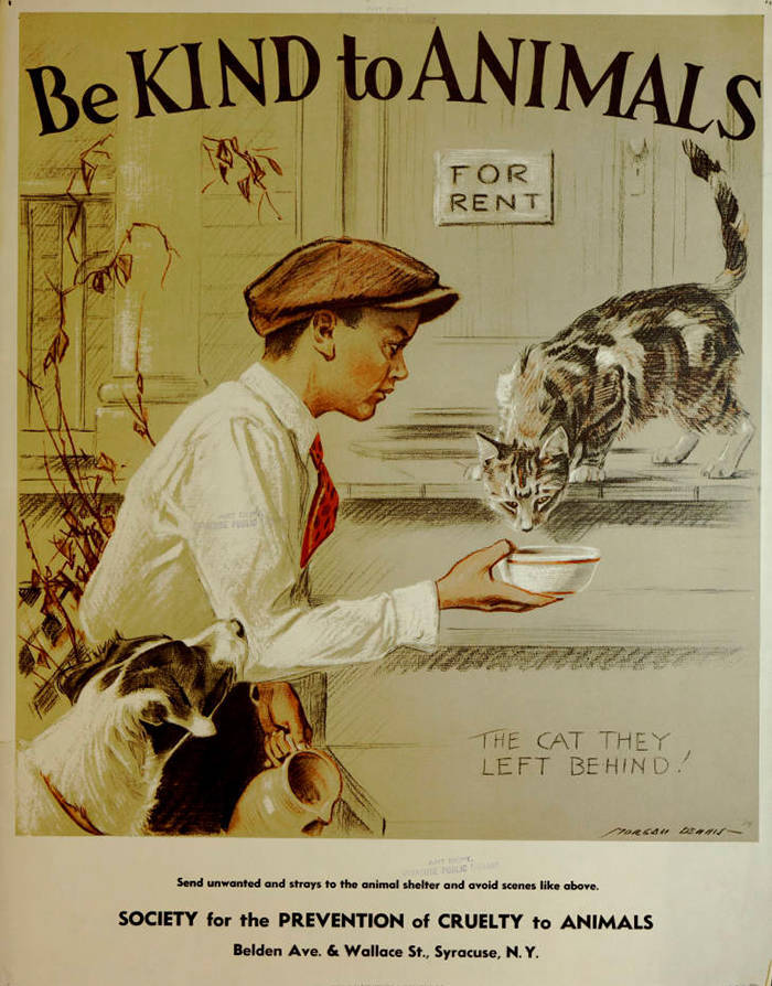 These Posters About Kindness To Animals From The Age Of The Great Depression Are Still Very Much Relevant