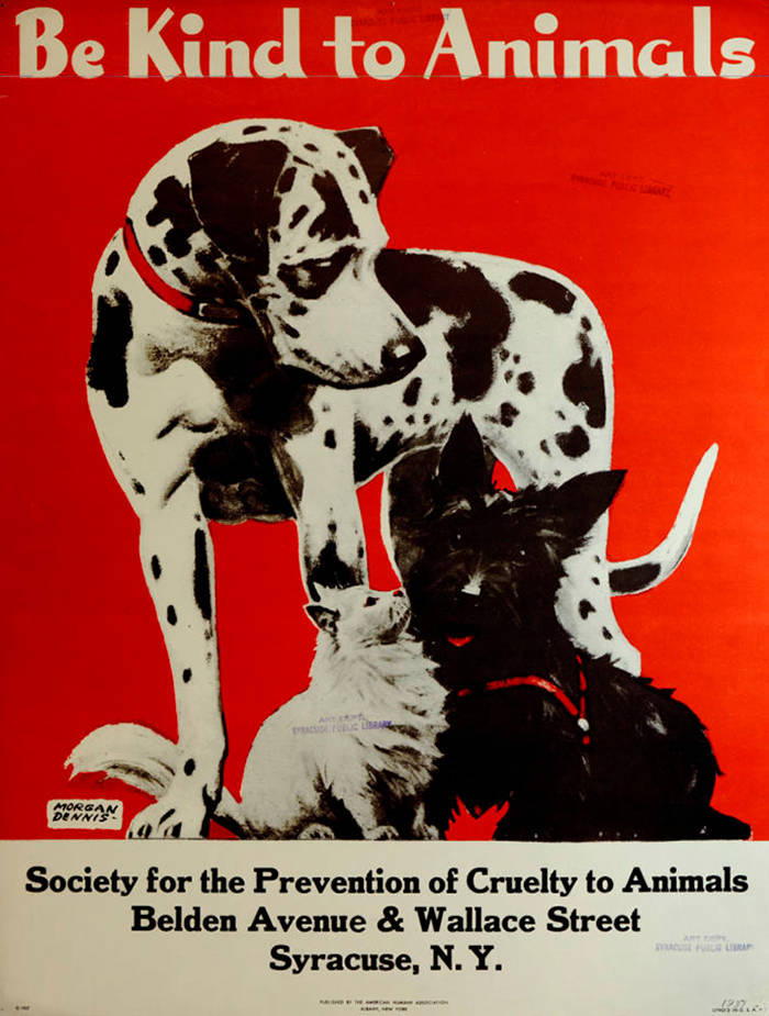 These Posters About Kindness To Animals From The Age Of The Great Depression Are Still Very Much Relevant
