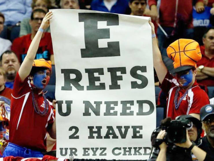 Sports Fans Who Came Up With The Wittiest Signs