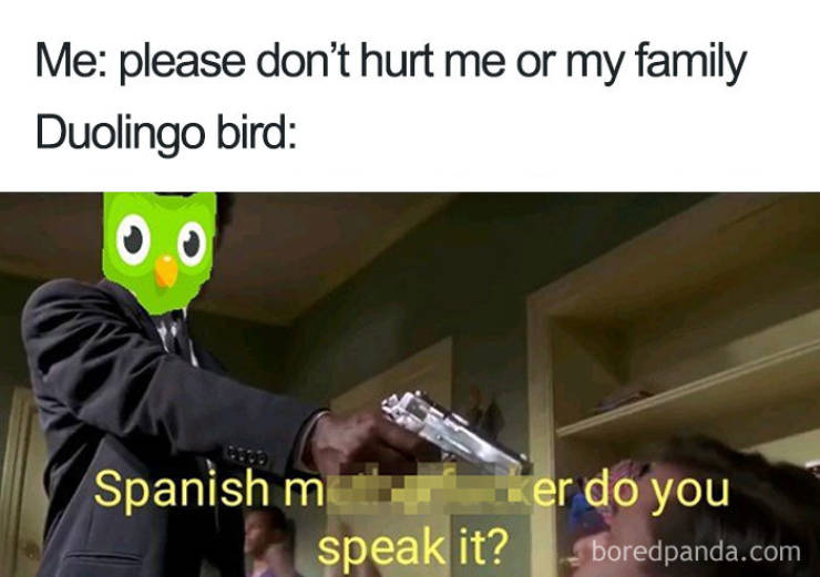 Duolingo Bird Is A Sociopath!