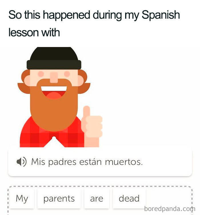 Duolingo Bird Is A Sociopath!