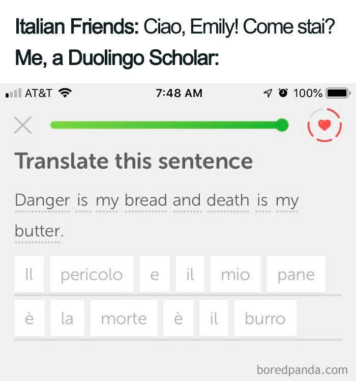 Duolingo Bird Is A Sociopath!