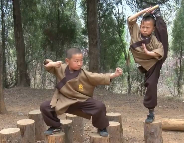 These Shaolin Monks Are Just Six Years Old!
