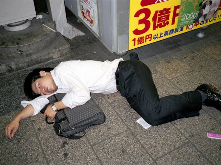 Japanese Businessmen Sleeping On The Streets Are A Testament To Japan�s ...