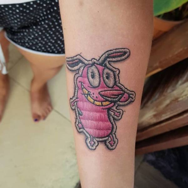 Embroidery Tattoos Are A Much Better Idea Than It Sounds!