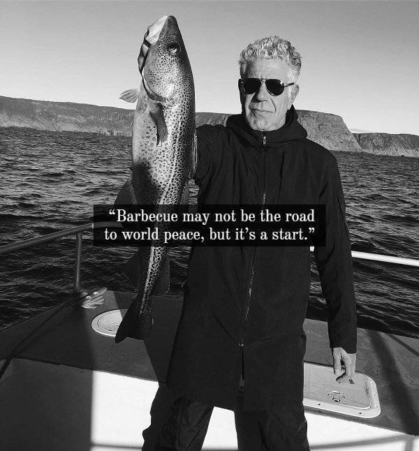 Anthony Bourdain And His Thoughts On Food
