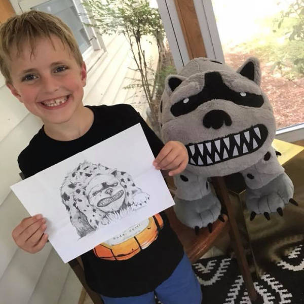 Children’s Drawings Can Now Be Turned Into Real Plush Toys!