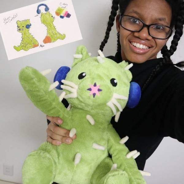 Children’s Drawings Can Now Be Turned Into Real Plush Toys!