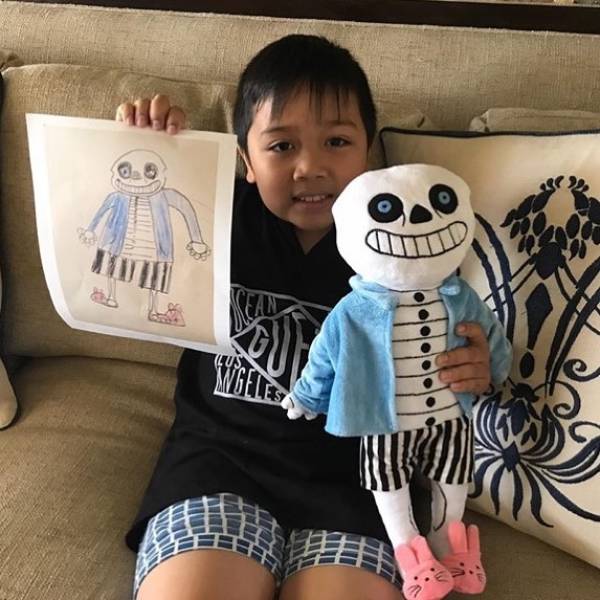 Children’s Drawings Can Now Be Turned Into Real Plush Toys!