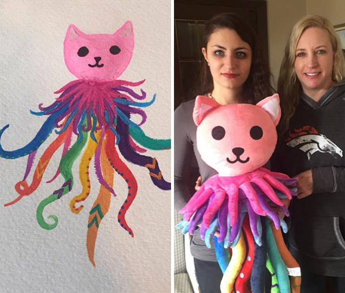 Children’s Drawings Can Now Be Turned Into Real Plush Toys!