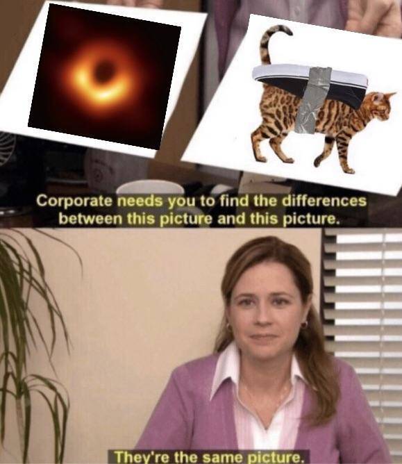 The First Ever Black Hole Image Turns Into A Black Hole Of Memes